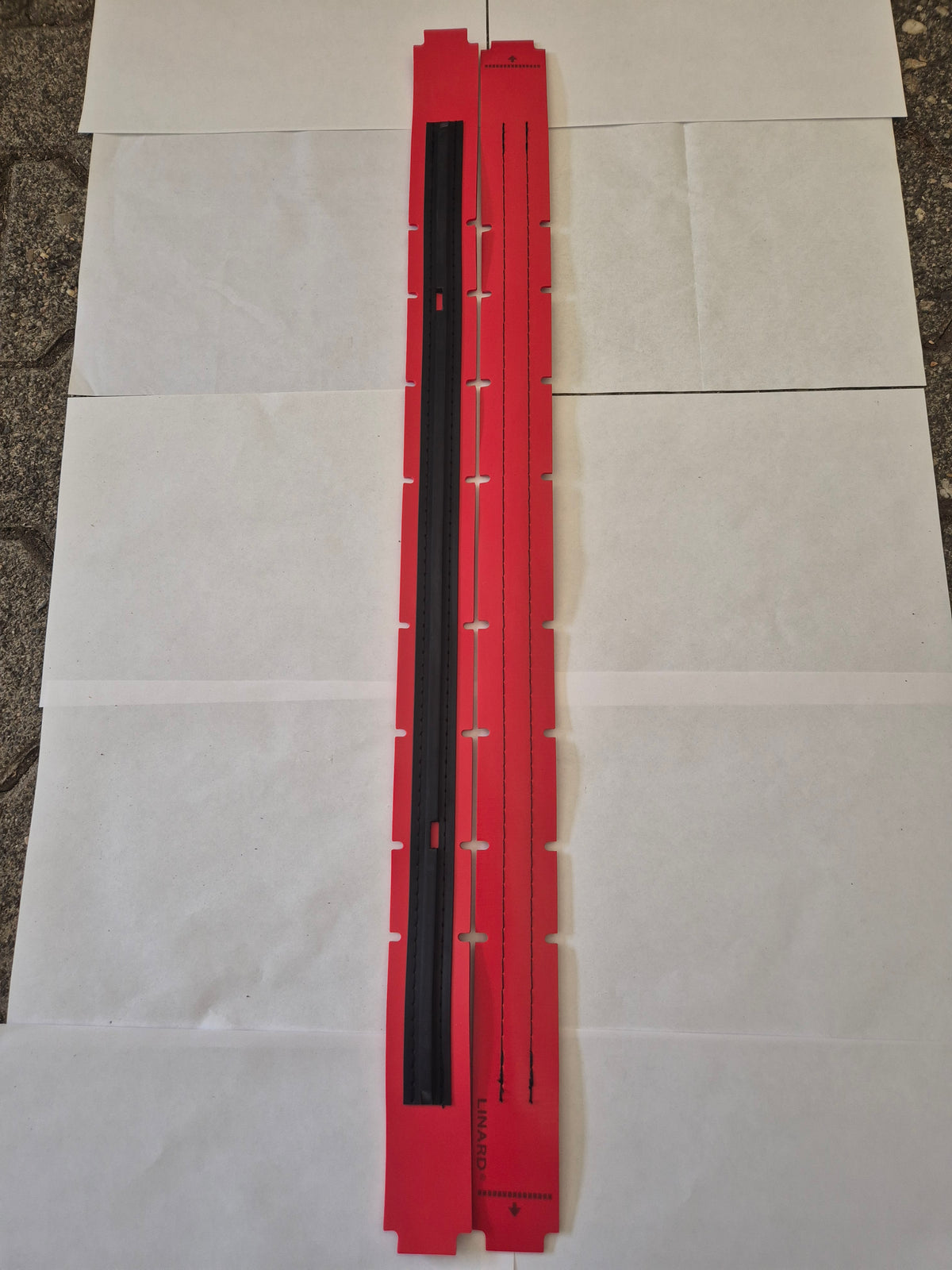 Schrubber 50Er-Vordere Gummilippe