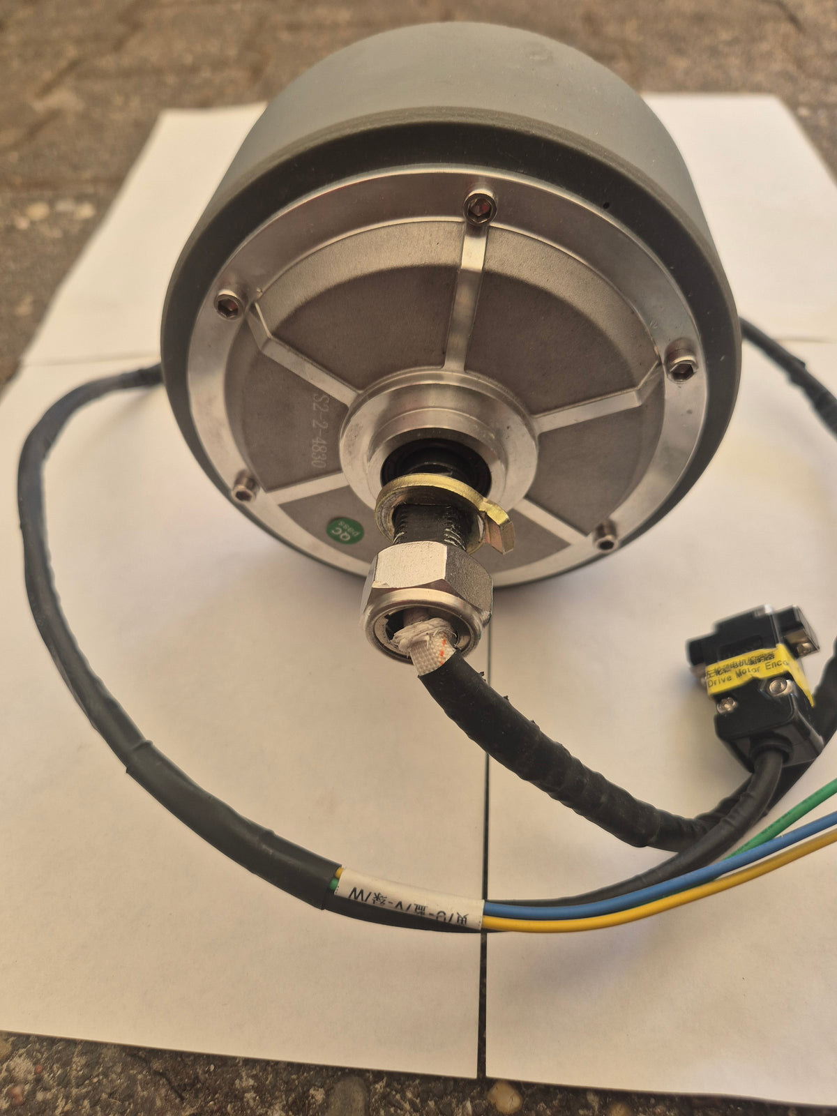Radnabenmotor-50Er rechts(mit magnetischem Encoder)